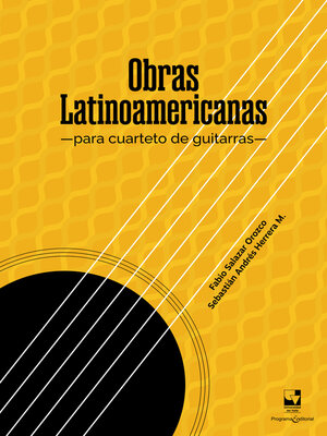 cover image of Obras latinoamericanas para cuarteto de guitarra